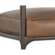 Damien Vintage Caramel Leather Lounge Chair